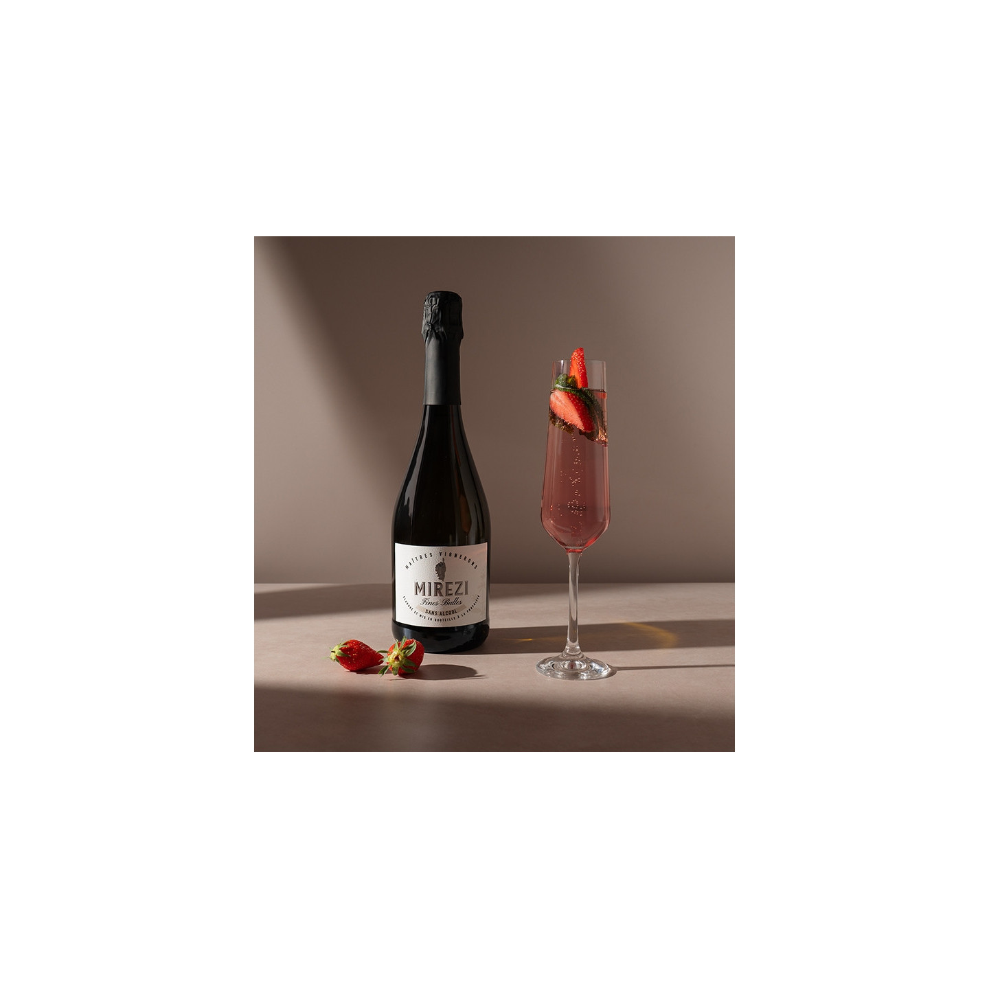Mirezi - Fines Bulles - Sans Alcool - Muscat pétillant  9,50 €
