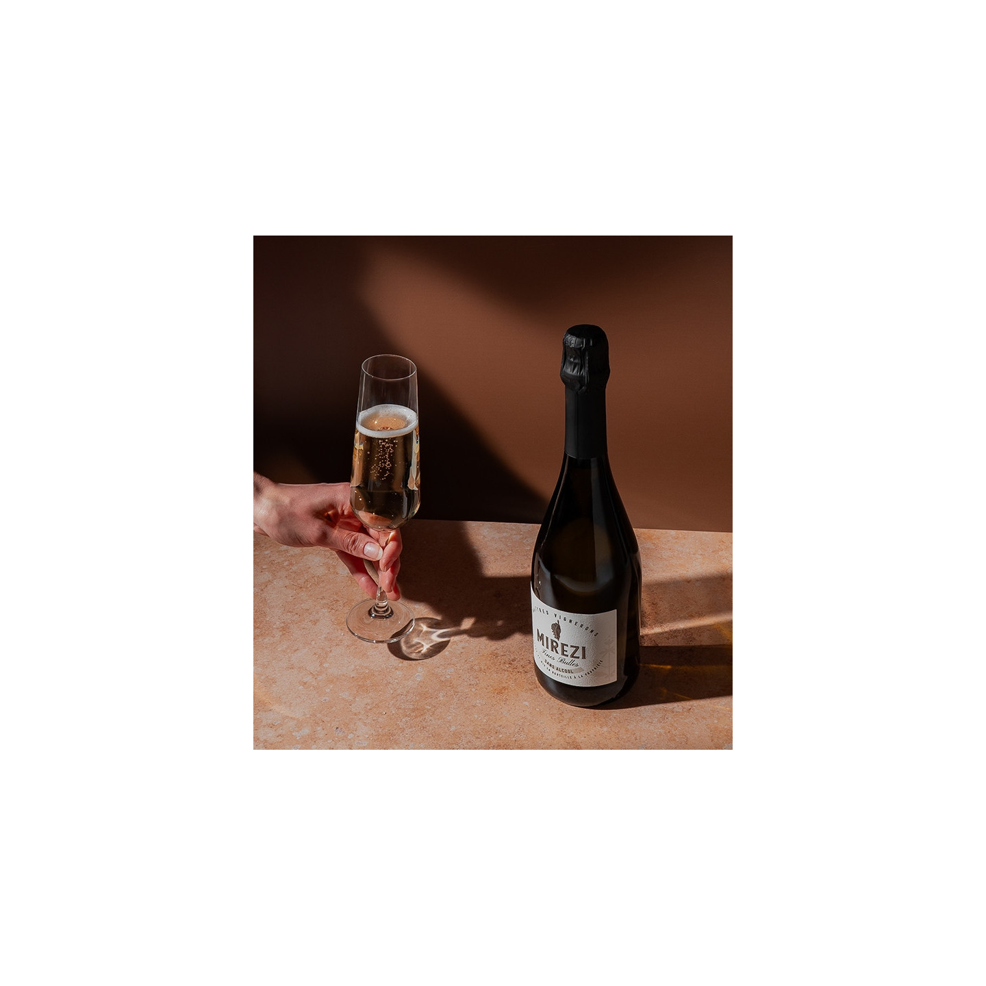 Mirezi - Fines Bulles - Sans Alcool - Muscat pétillant  9,50 €
