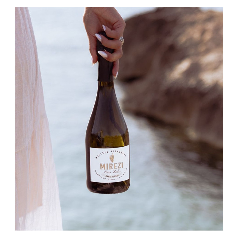 Mirezi - Fines Bulles - Sans Alcool - Muscat pétillant  9,50 €