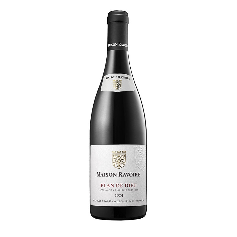 Maison Ravoire - AOP Côtes du Rhône Villages Plan de Dieu Rouge  8,90 €