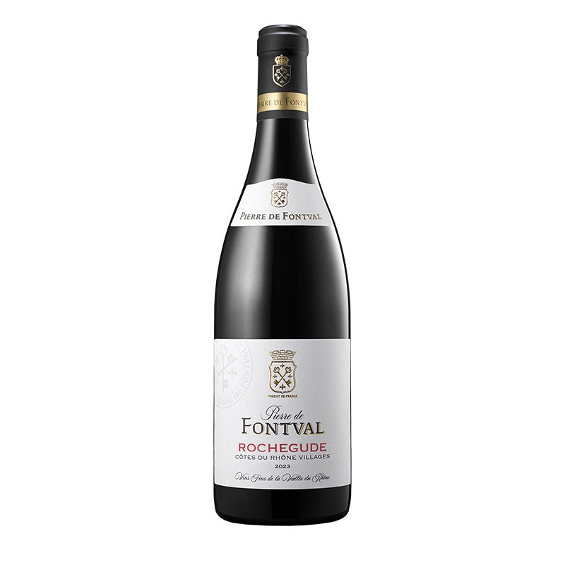 Pierre de Fontval - Côtes du Rhône Villages Rochegude Rouge  8,90 €