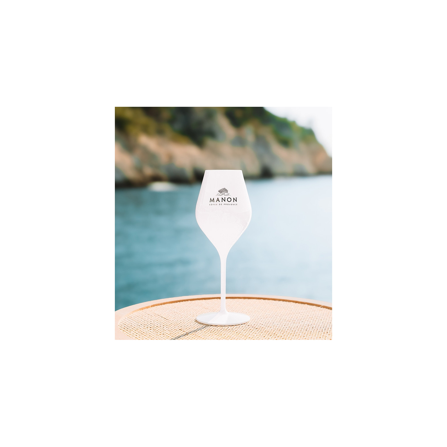 Verre blanc personnalisé Manon  6,00 €