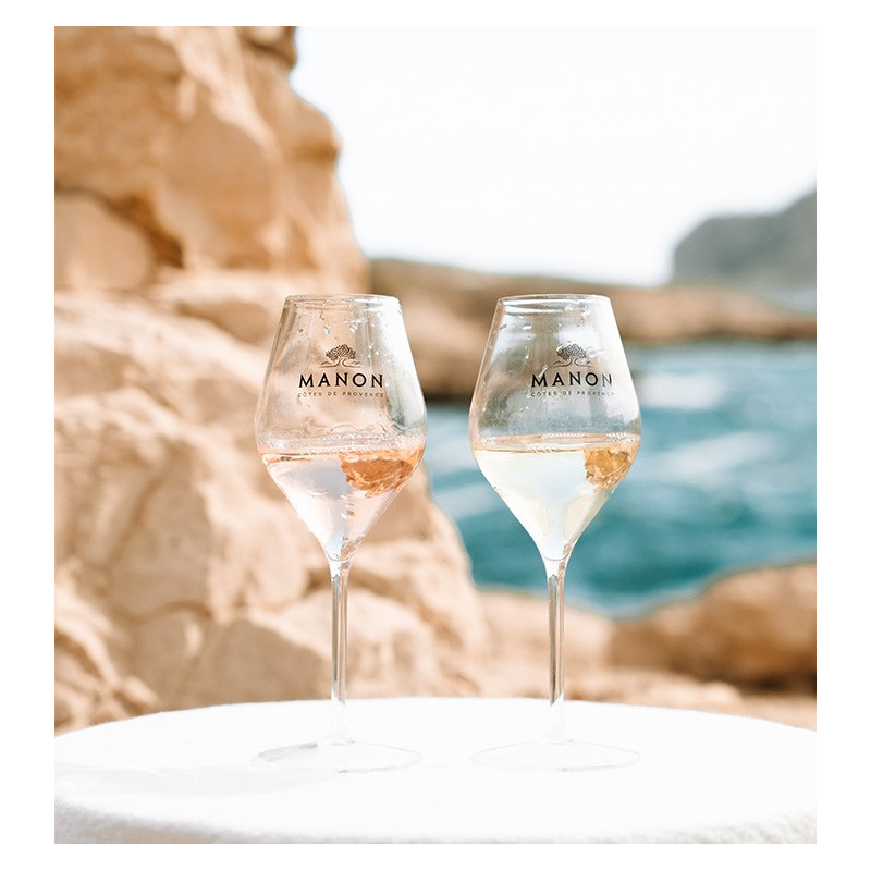 Verre transparent personnalisé Manon  6,00 €