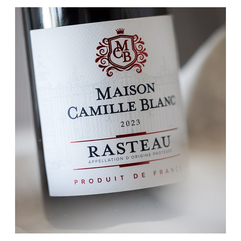 Maison Camille Blanc - AOP Rasteau Rouge  10,95 €