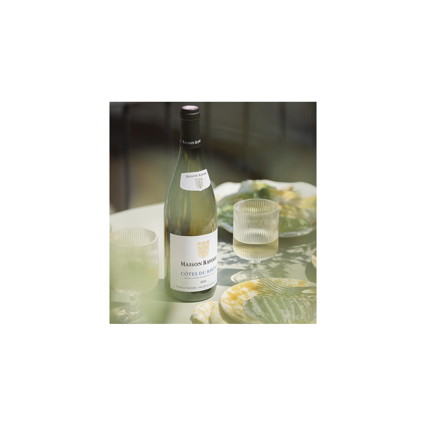 Maison Ravoire - AOP Côtes du Rhône Blanc  8,50 €