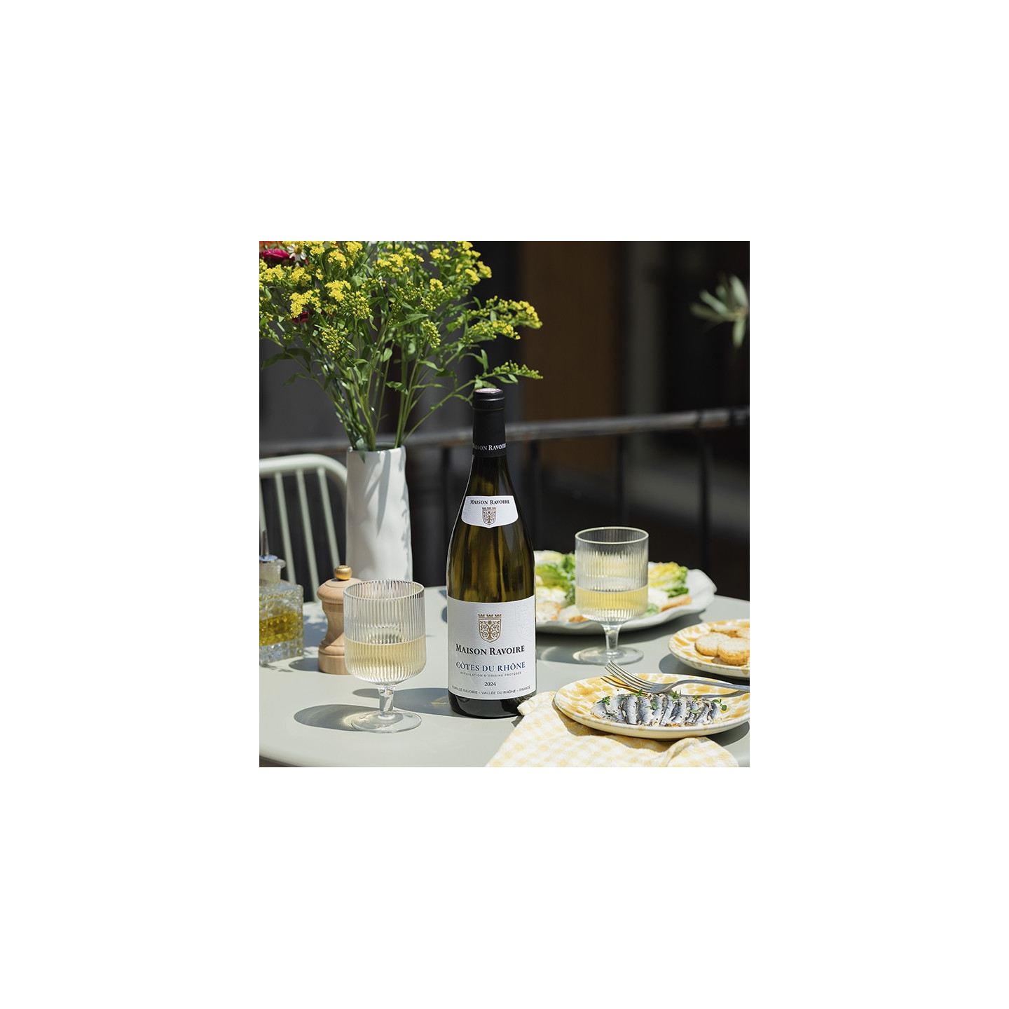 Maison Ravoire - AOP Côtes du Rhône Blanc  8,50 €