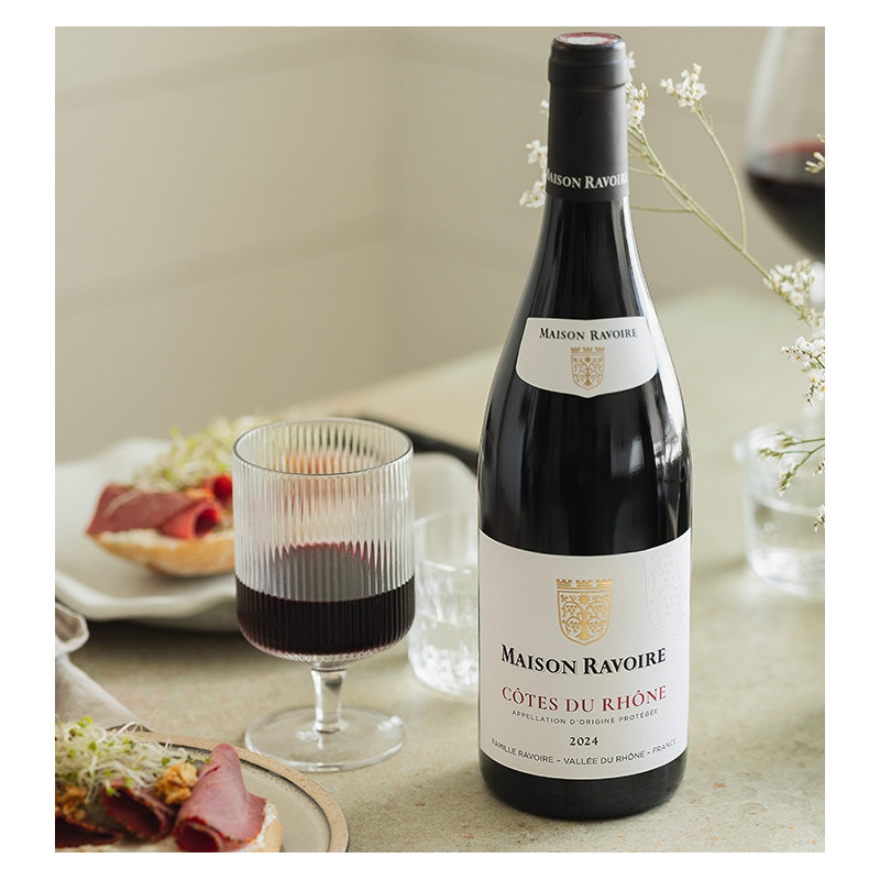 Maison Ravoire - AOP Côtes du Rhône Rouge  8,50 €