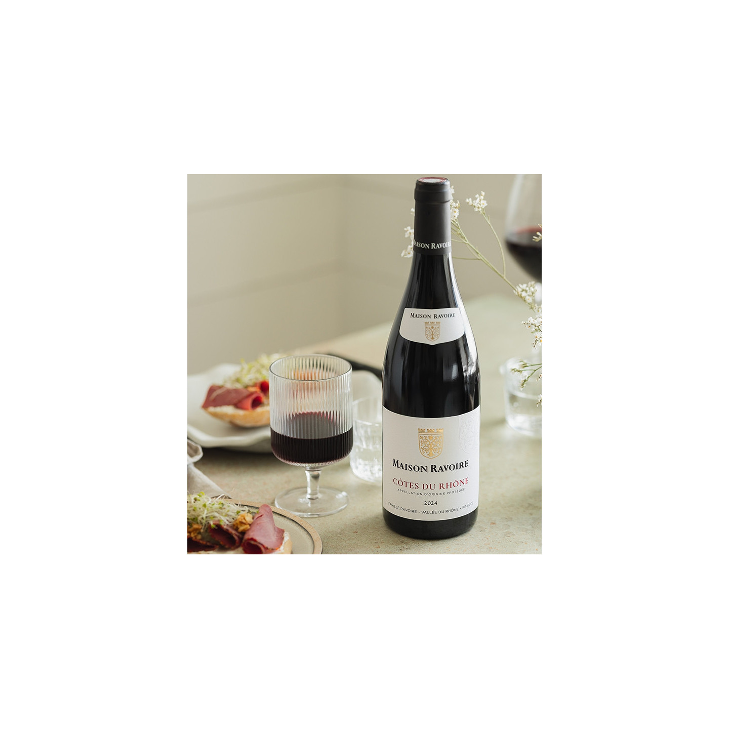 Maison Ravoire - AOP Côtes du Rhône Rouge  8,50 €