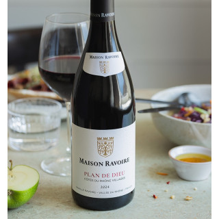 Maison Ravoire - AOP Côtes du Rhône Villages Plan de Dieu Rouge  8,90 €