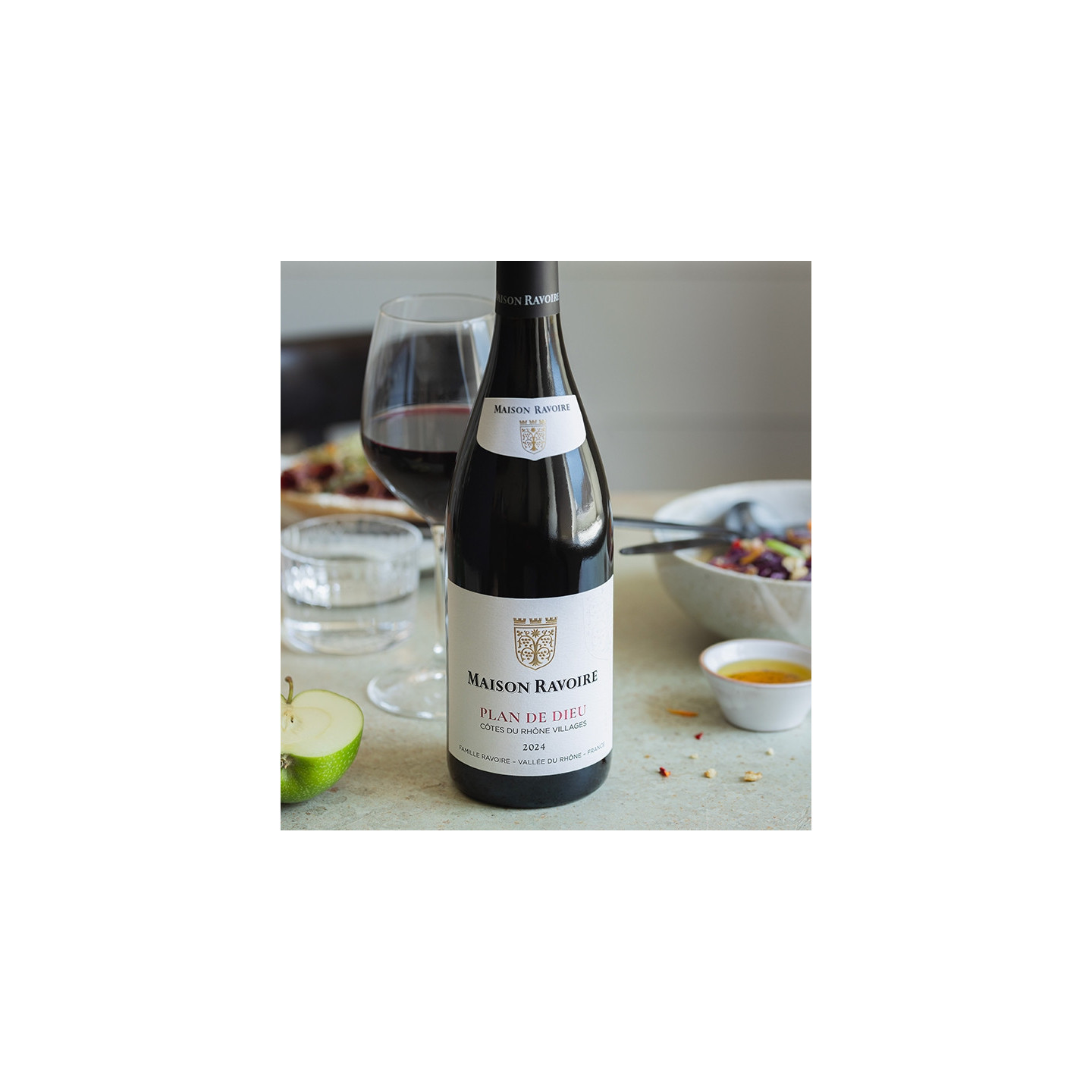 Maison Ravoire - AOP Côtes du Rhône Villages Plan de Dieu Rouge  8,90 €