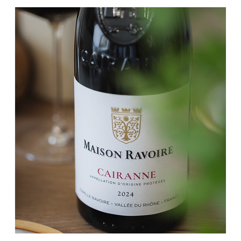 Maison Ravoire - AOP Cairanne Rouge  10,50 €