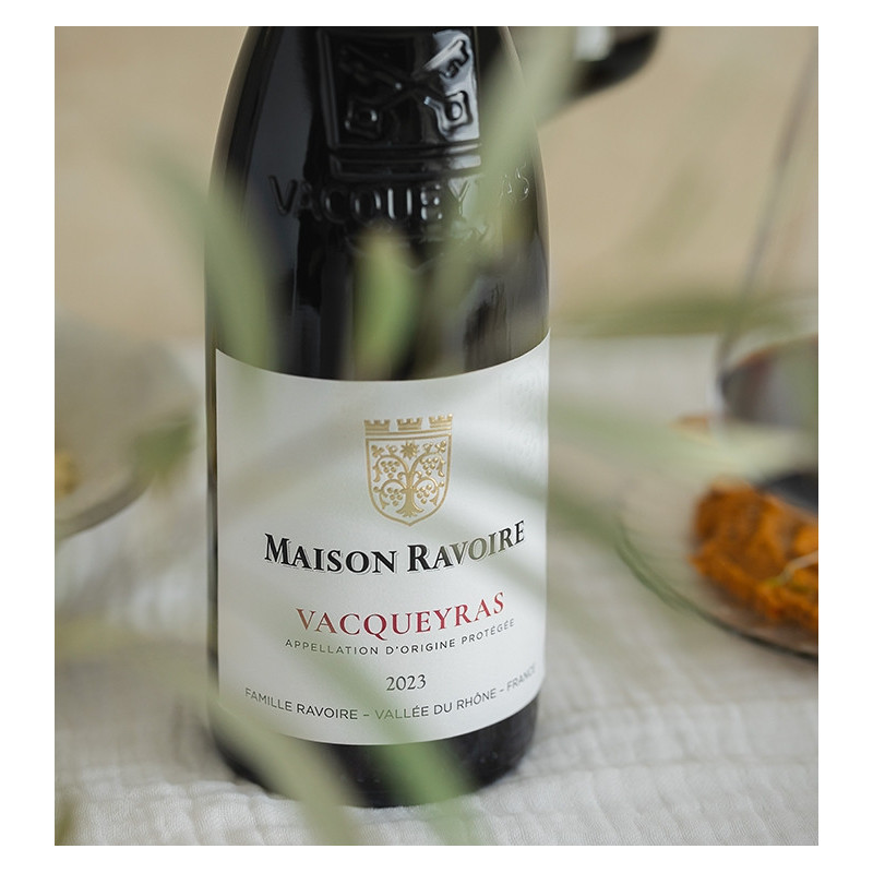 Maison Ravoire - AOP Vacqueyras Rouge  16,50 €