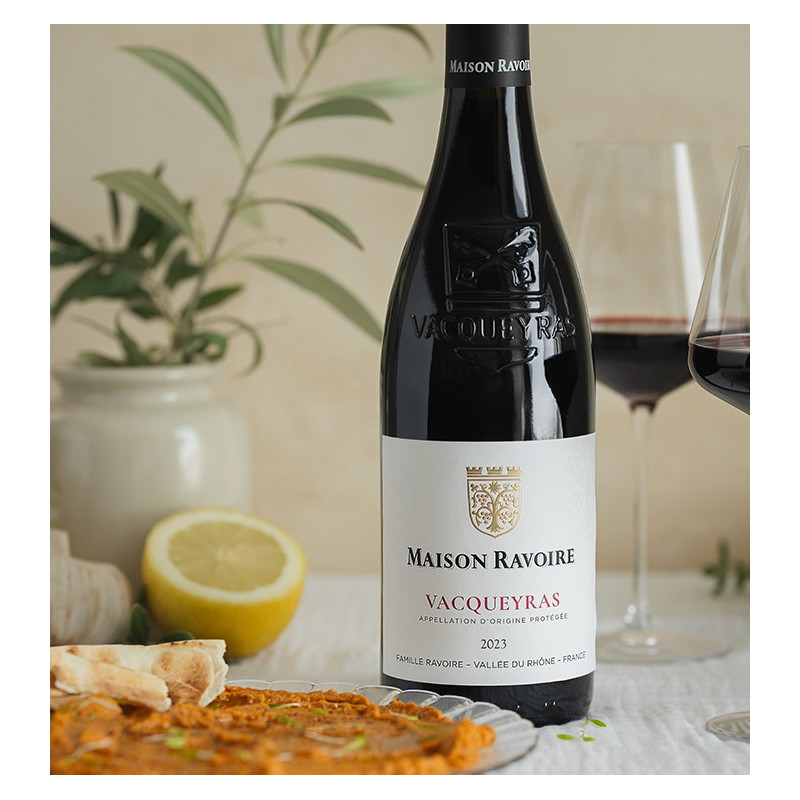 Maison Ravoire - AOP Vacqueyras Rouge  16,50 €