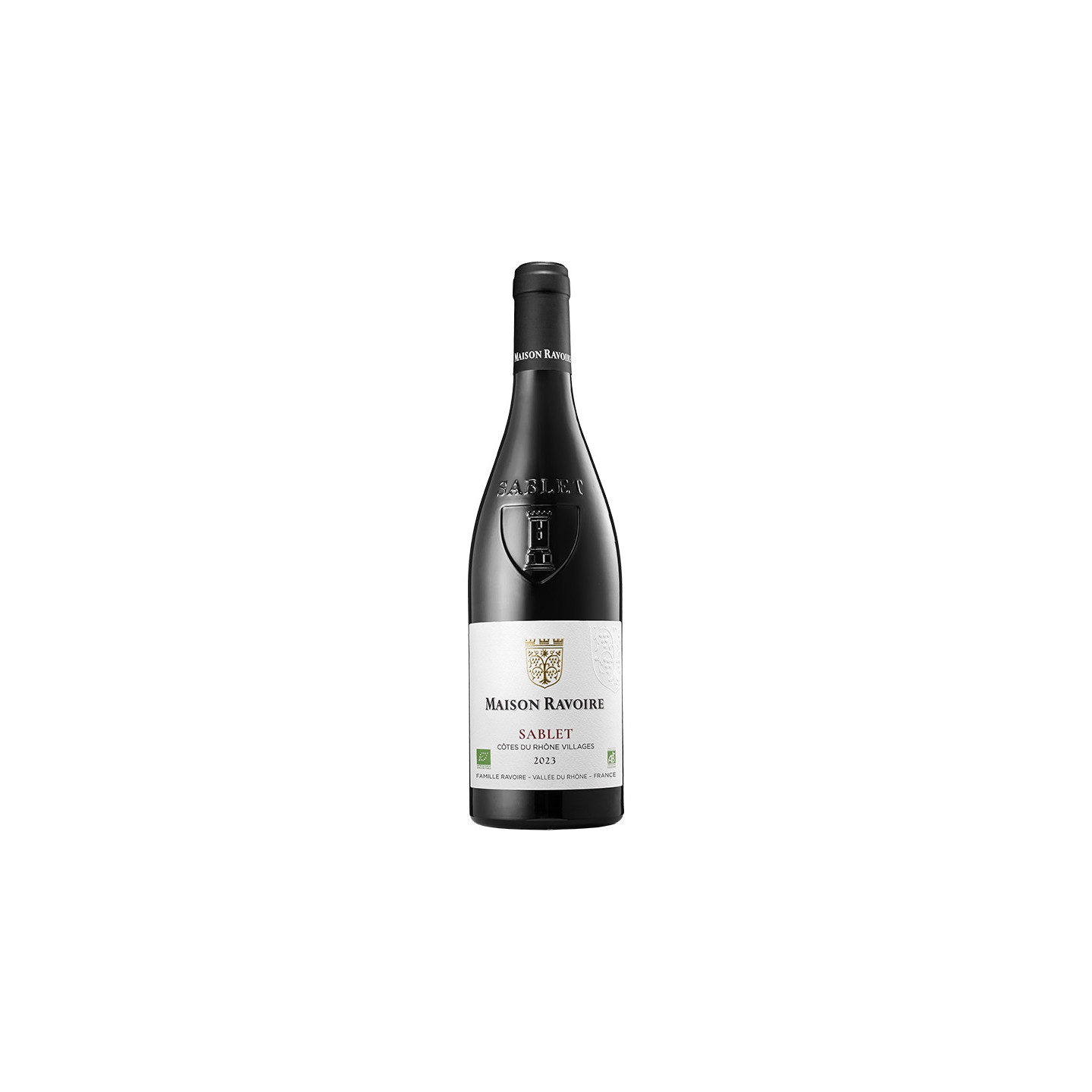 Maison Ravoire - Côtes du Rhône Villages Sablet BIO Rouge  8,90 €