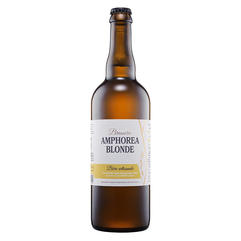 Brasserie Amphorea - Bière Blonde Artisanale - 75 cl  6,50 €