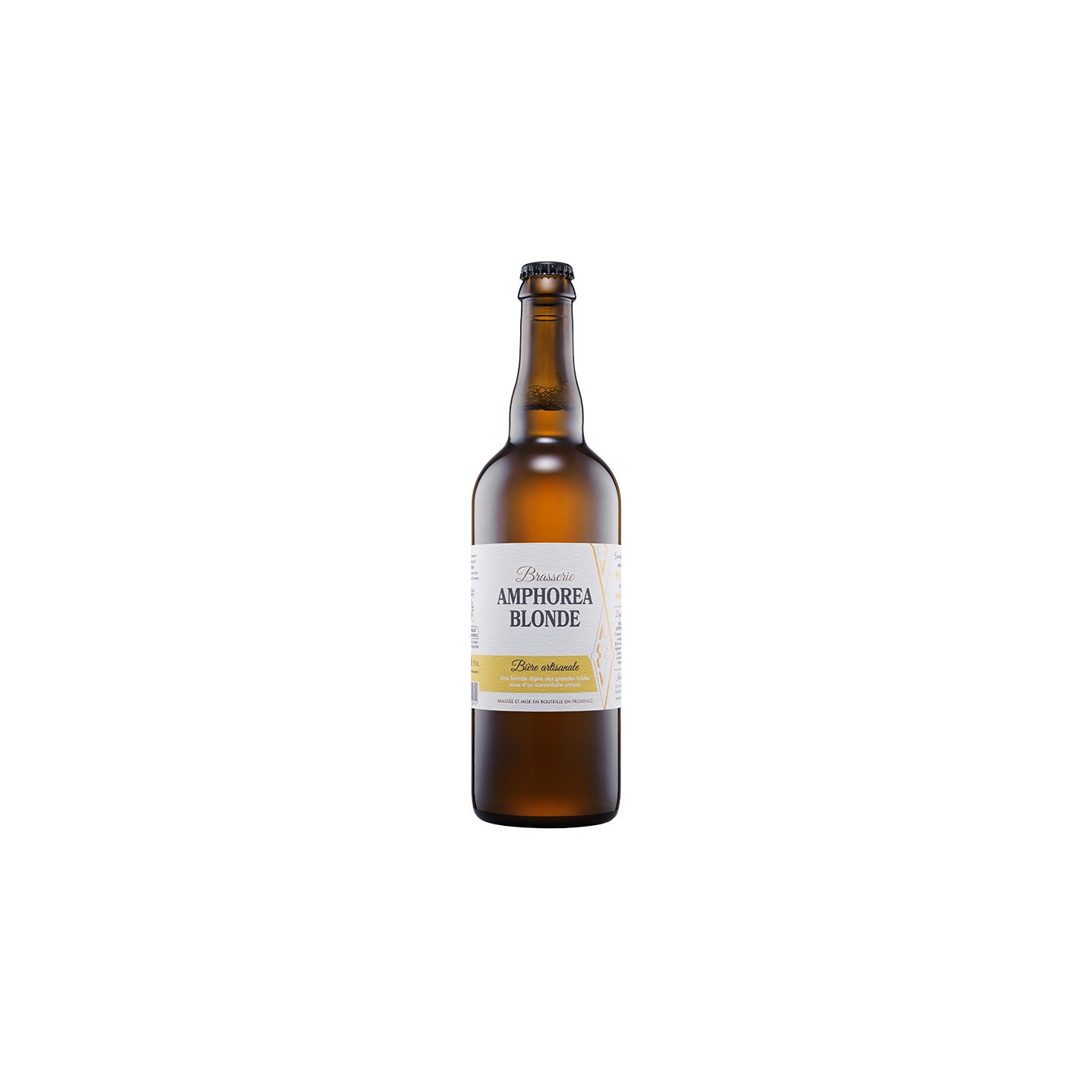 Brasserie Amphorea - Bière Blonde Artisanale - 75 cl  6,50 €