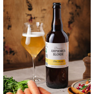 Brasserie Amphorea - Bière Blonde Artisanale - 75 cl  6,50 €