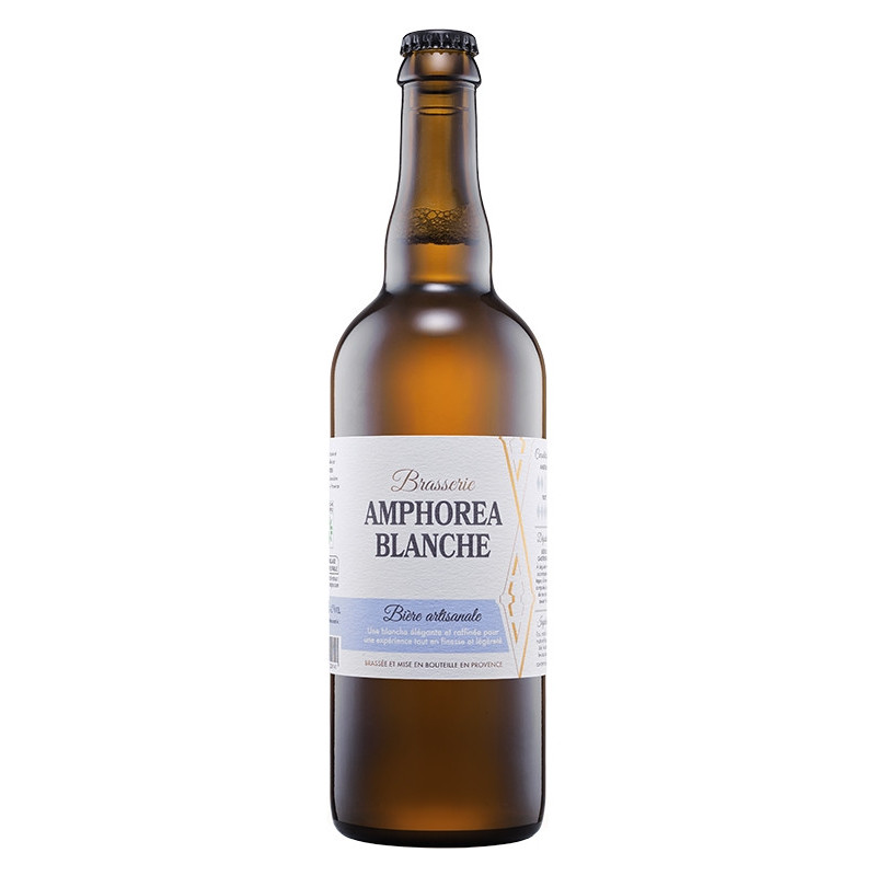 Brasserie Amphorea - Bière Blanche Artisanale - 75cl  6,50 €