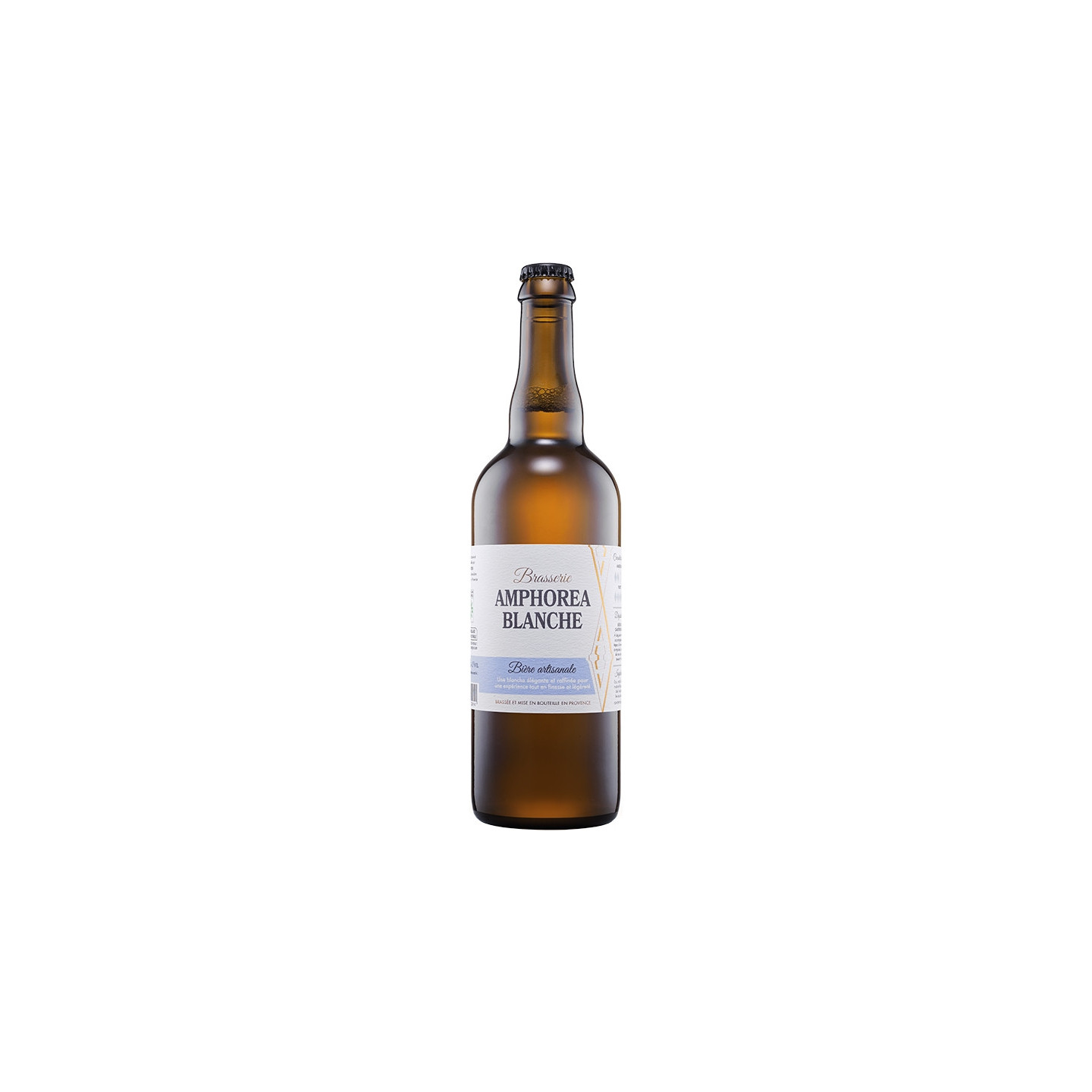 Brasserie Amphorea - Bière Blanche Artisanale - 75cl  6,50 €