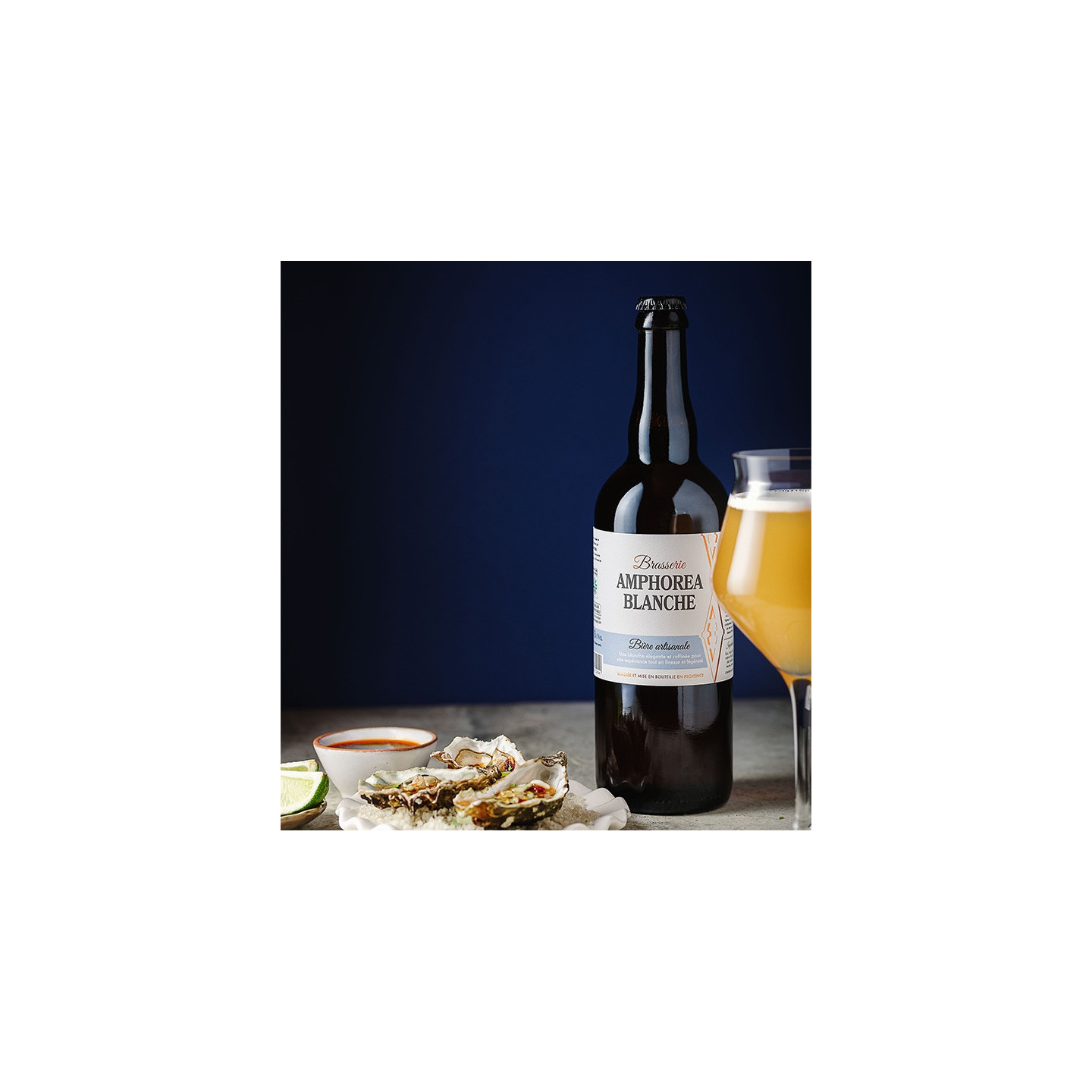 Brasserie Amphorea - Bière Blanche Artisanale - 75cl  6,50 €
