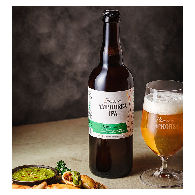 Brasserie Amphorea - Bière IPA Artisanale - 75cl  7,00 €