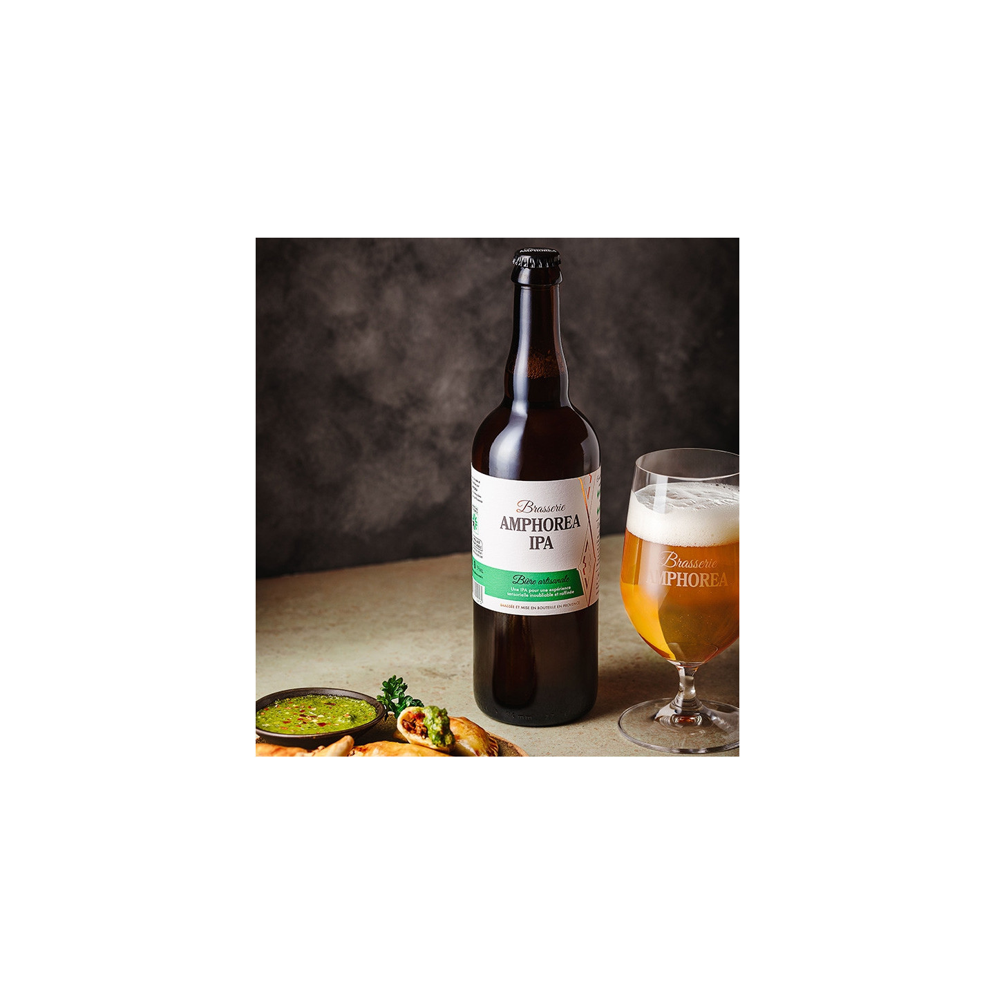 Brasserie Amphorea - Bière IPA Artisanale - 75cl  7,00 €