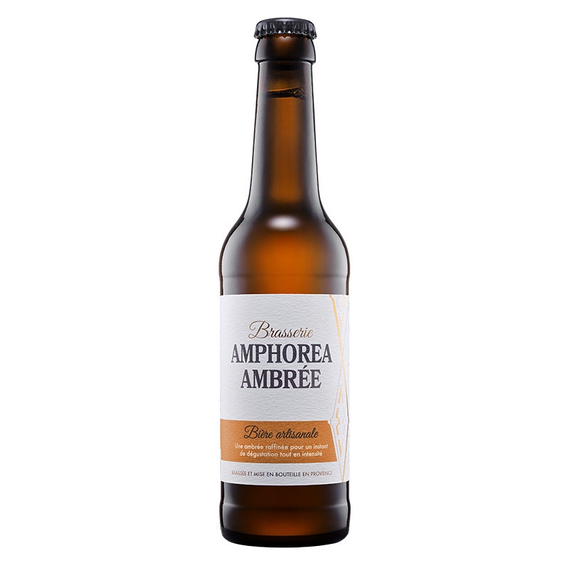 Brasserie Amphorea - Bière Ambrée Artisanale - 33cl  3,50 €