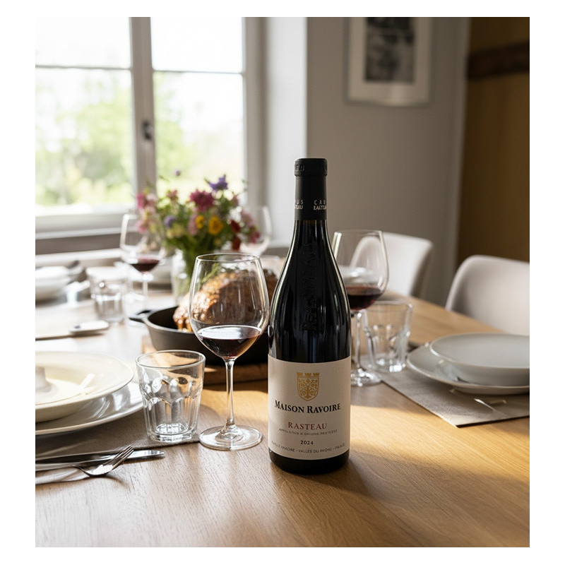 Maison Ravoire - AOP Rasteau Rouge  10,95 €
