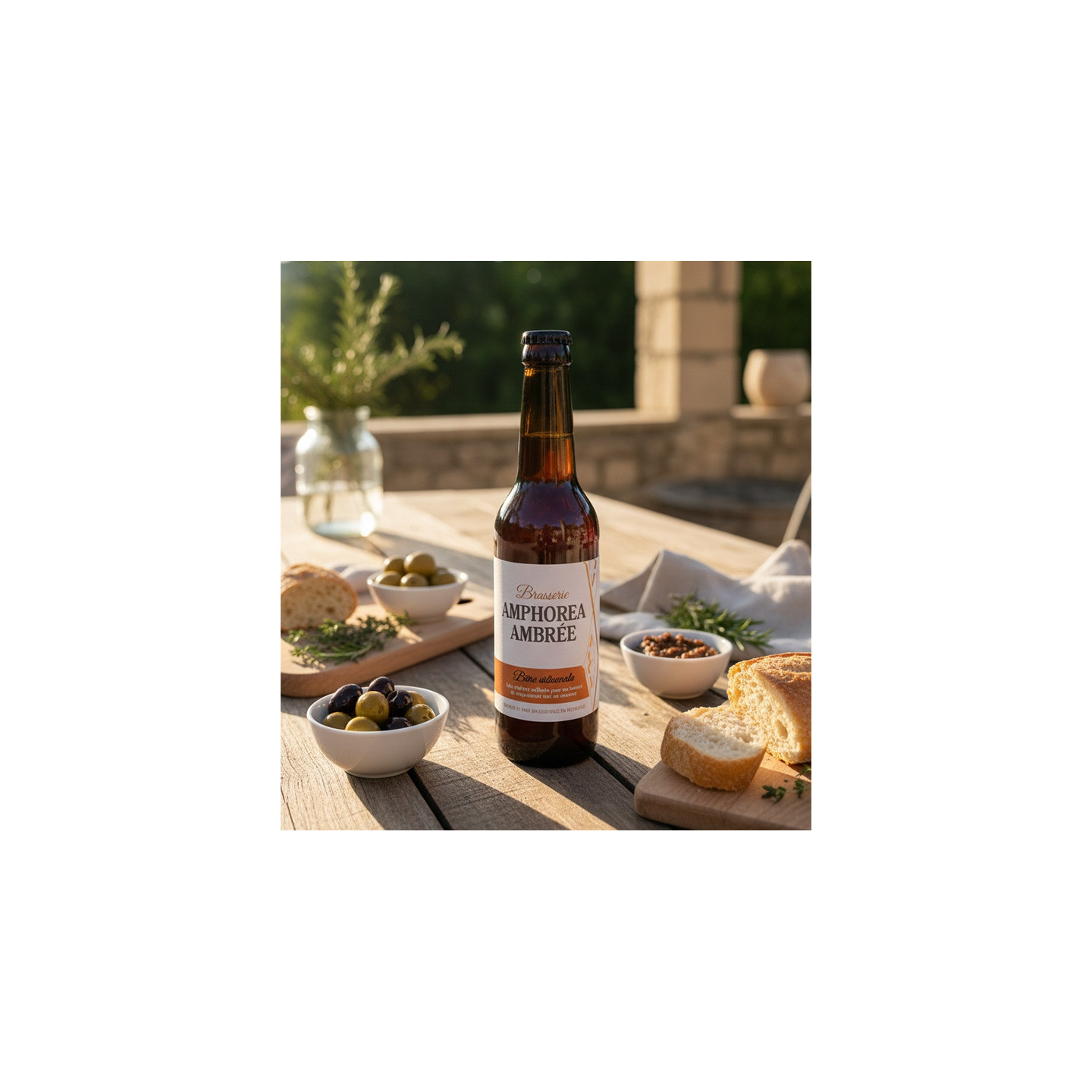 Brasserie Amphorea - Bière Ambrée Artisanale - 33cl  3,50 €