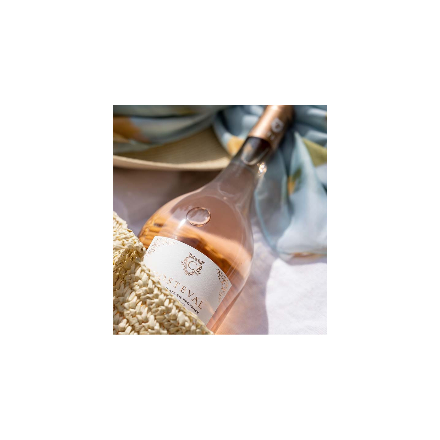 Costeval - AOP Côteaux d'Aix en Provence Rosé  9,50 €