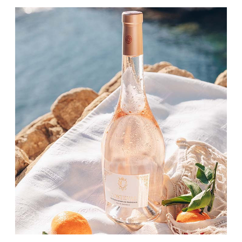 Costeval - AOP Côteaux d'Aix en Provence Rosé  9,50 €