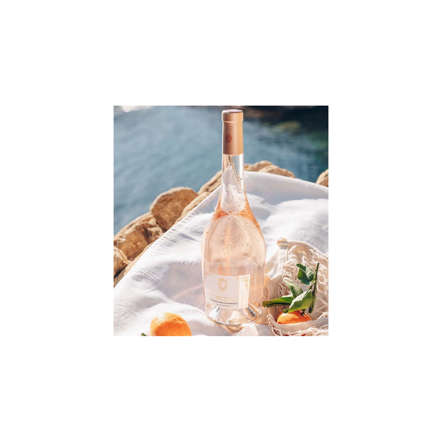 Costeval - AOP Côteaux d'Aix en Provence Rosé  9,50 €