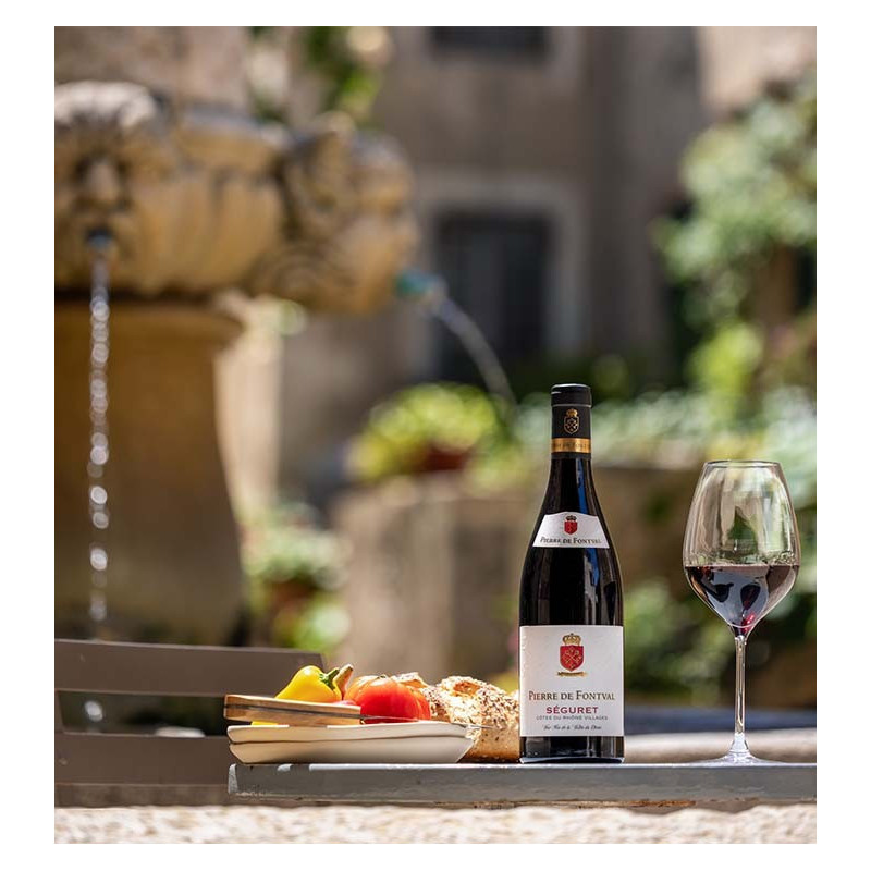 Pierre de Fontval - Côtes du Rhône Villages Séguret Rouge  8,90 €