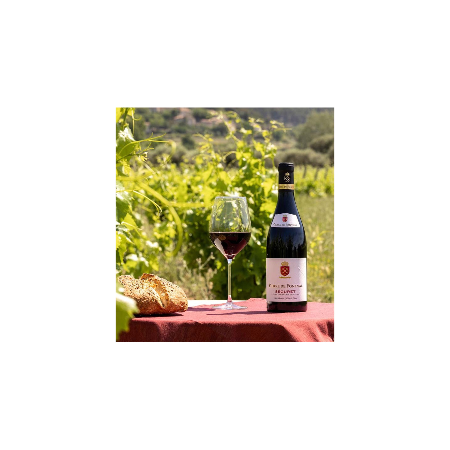 Pierre de Fontval - Côtes du Rhône Villages Séguret Rouge  8,90 €