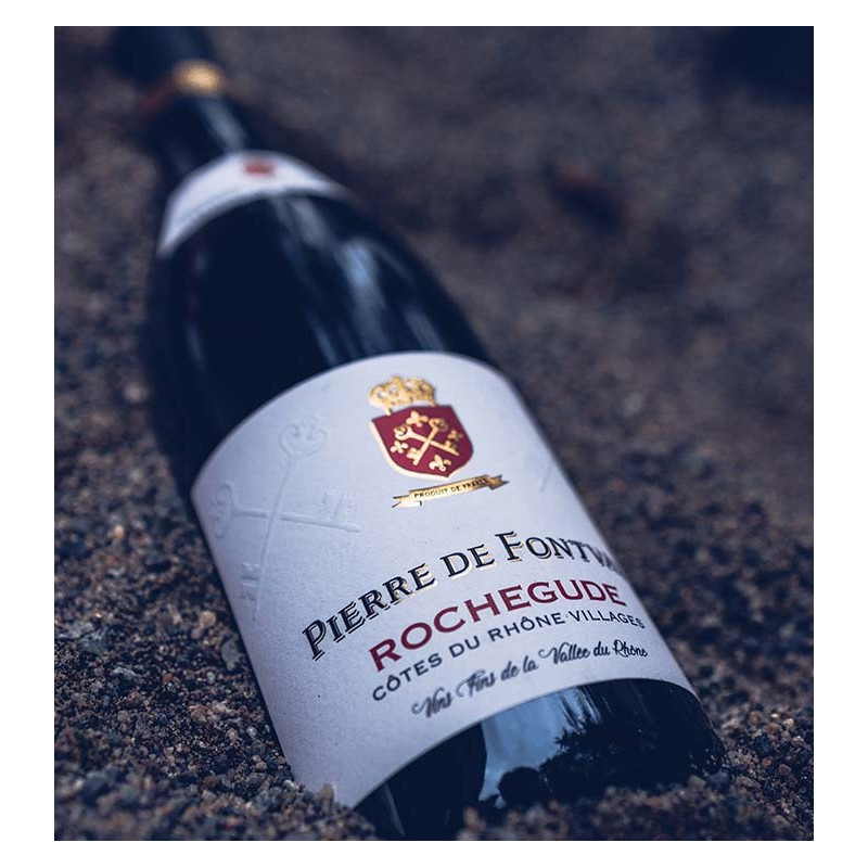 Pierre de Fontval - Côtes du Rhône Villages Rochegude Rouge  8,90 €