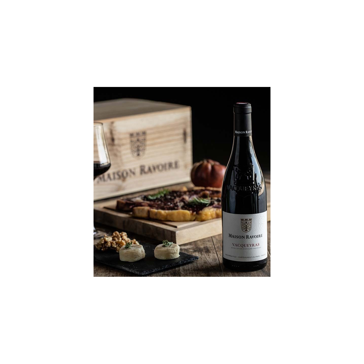 Maison Ravoire - AOP Vacqueyras Rouge  16,50 €