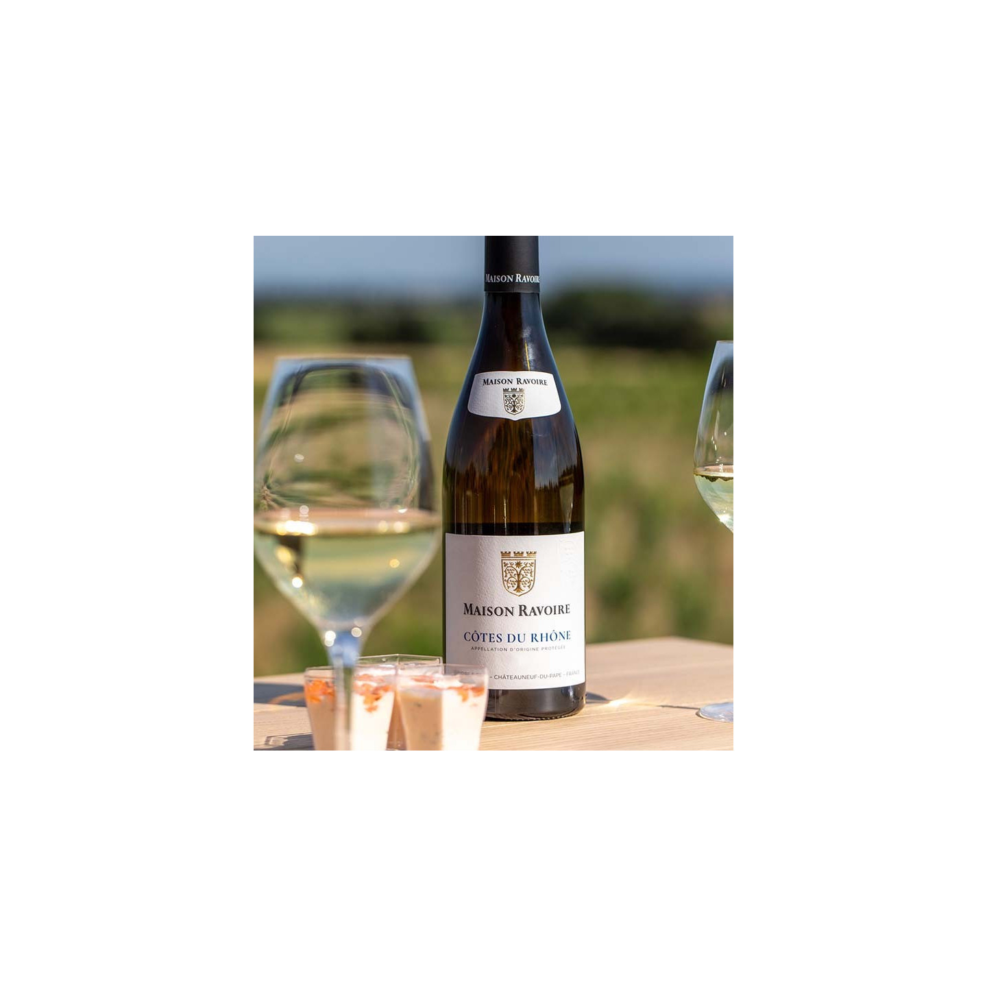 Maison Ravoire - AOP Côtes du Rhône Blanc  8,50 €