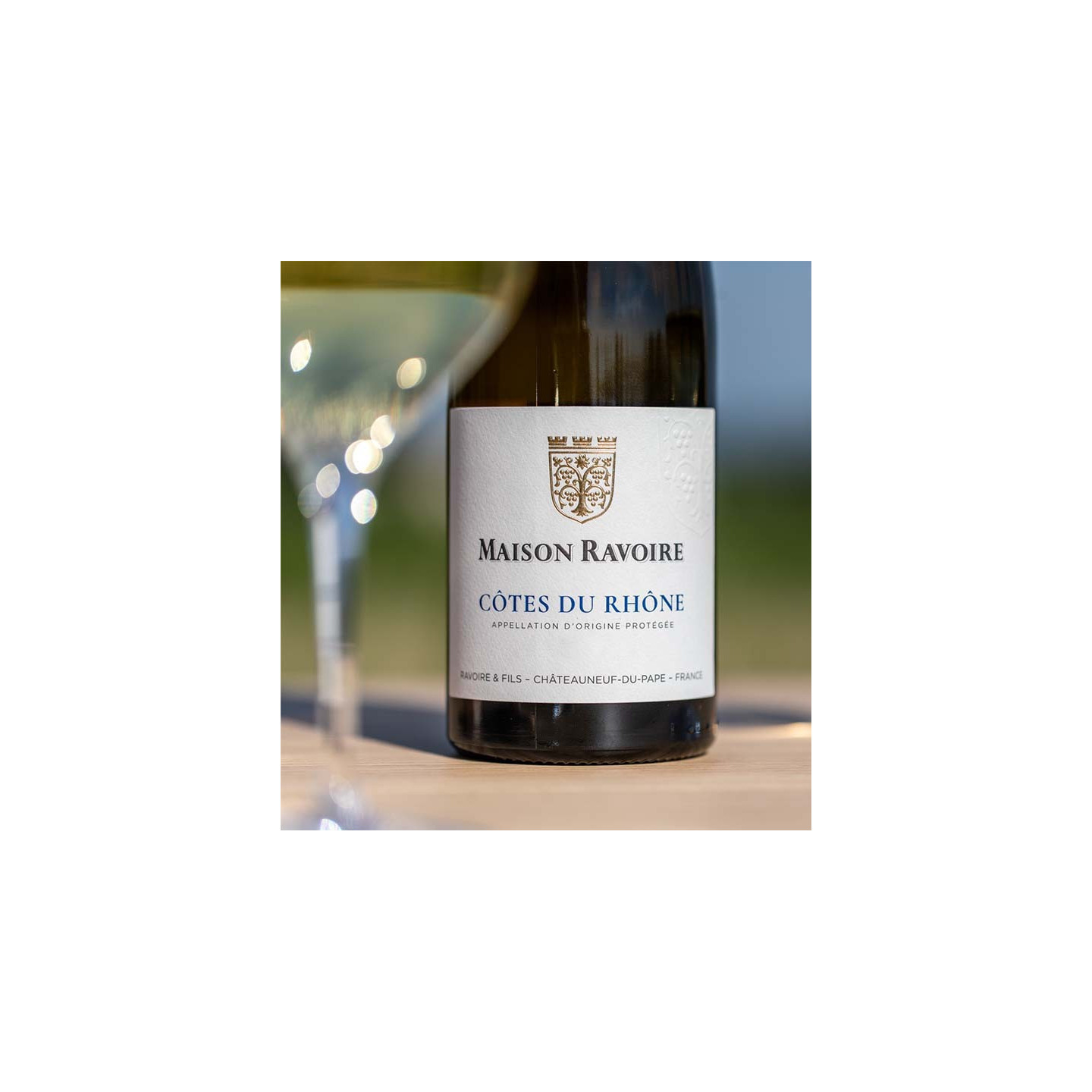 Maison Ravoire - AOP Côtes du Rhône Blanc  8,50 €