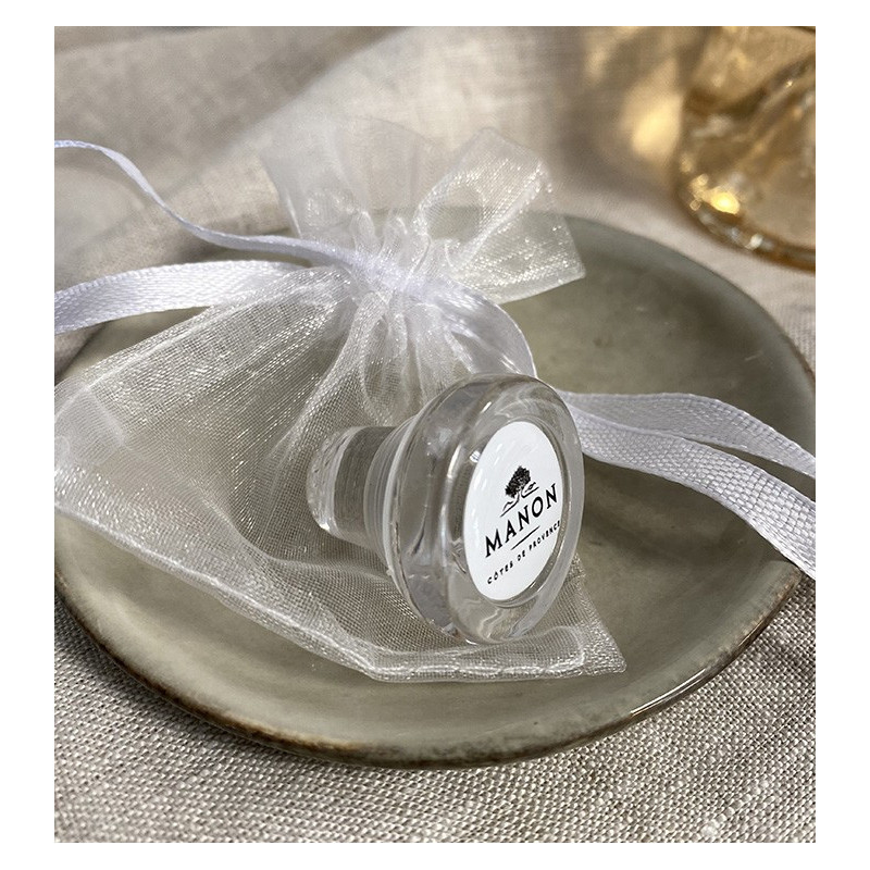 Bouchon en verre personnalisé Manon  2,50 €