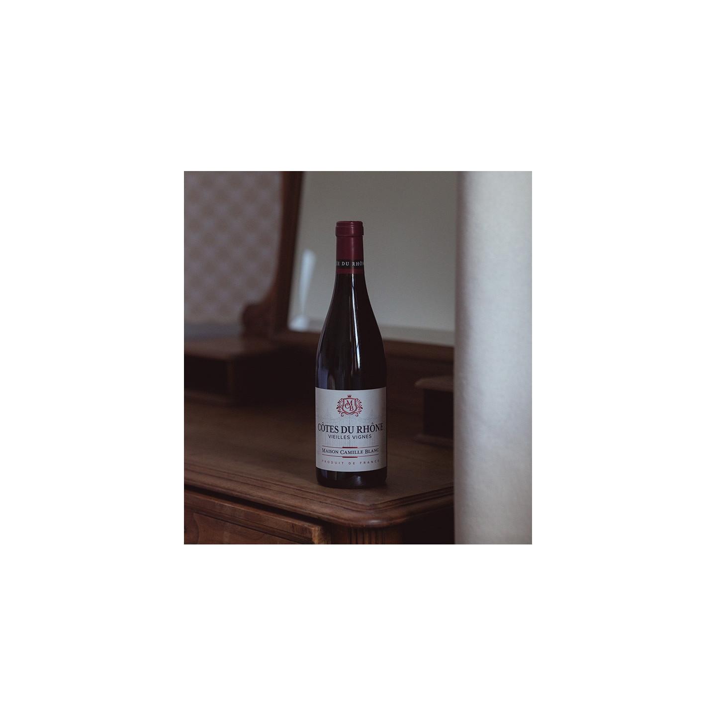 Maison Camille Blanc - Côtes du Rhône Rouge - Vieilles Vignes  8,90 €