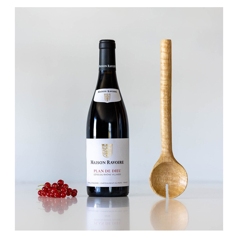 Maison Ravoire - AOP Côtes du Rhône Villages Plan de Dieu Rouge  8,90 €