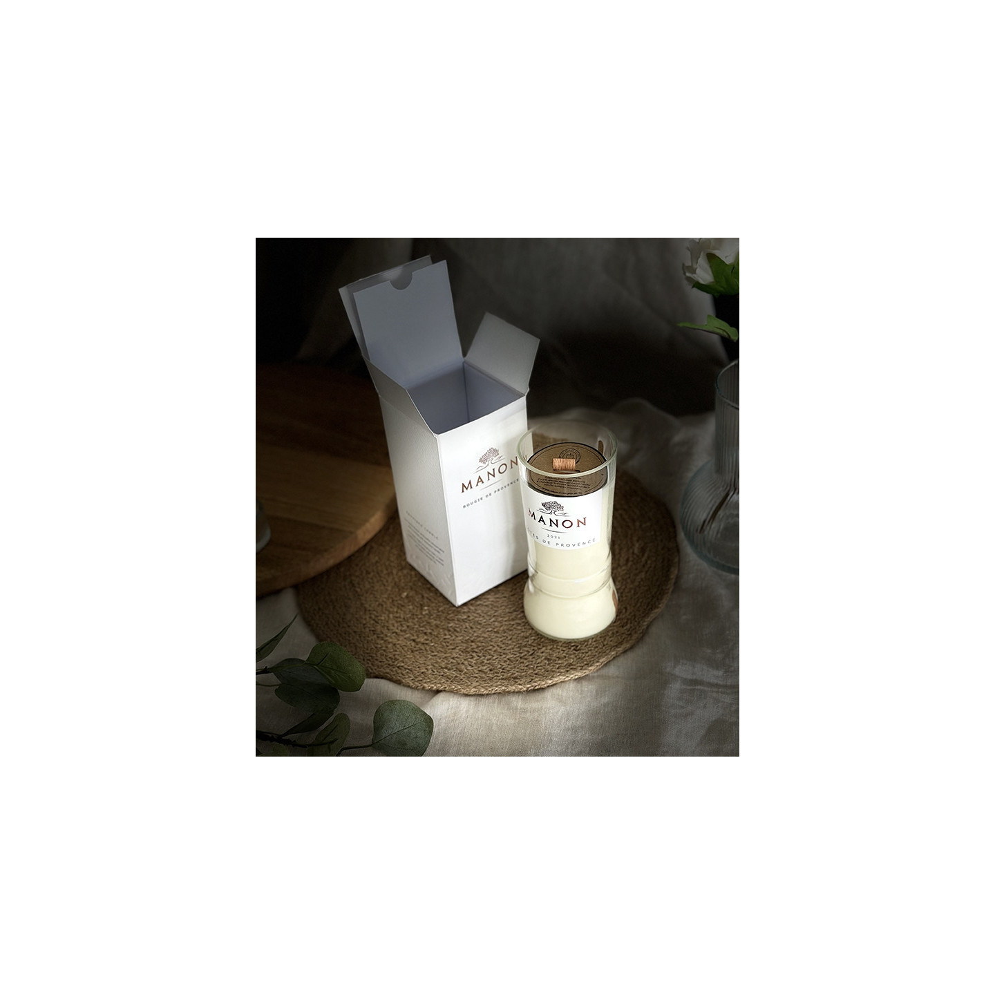 Bougie personnalisée Manon  35,00 €