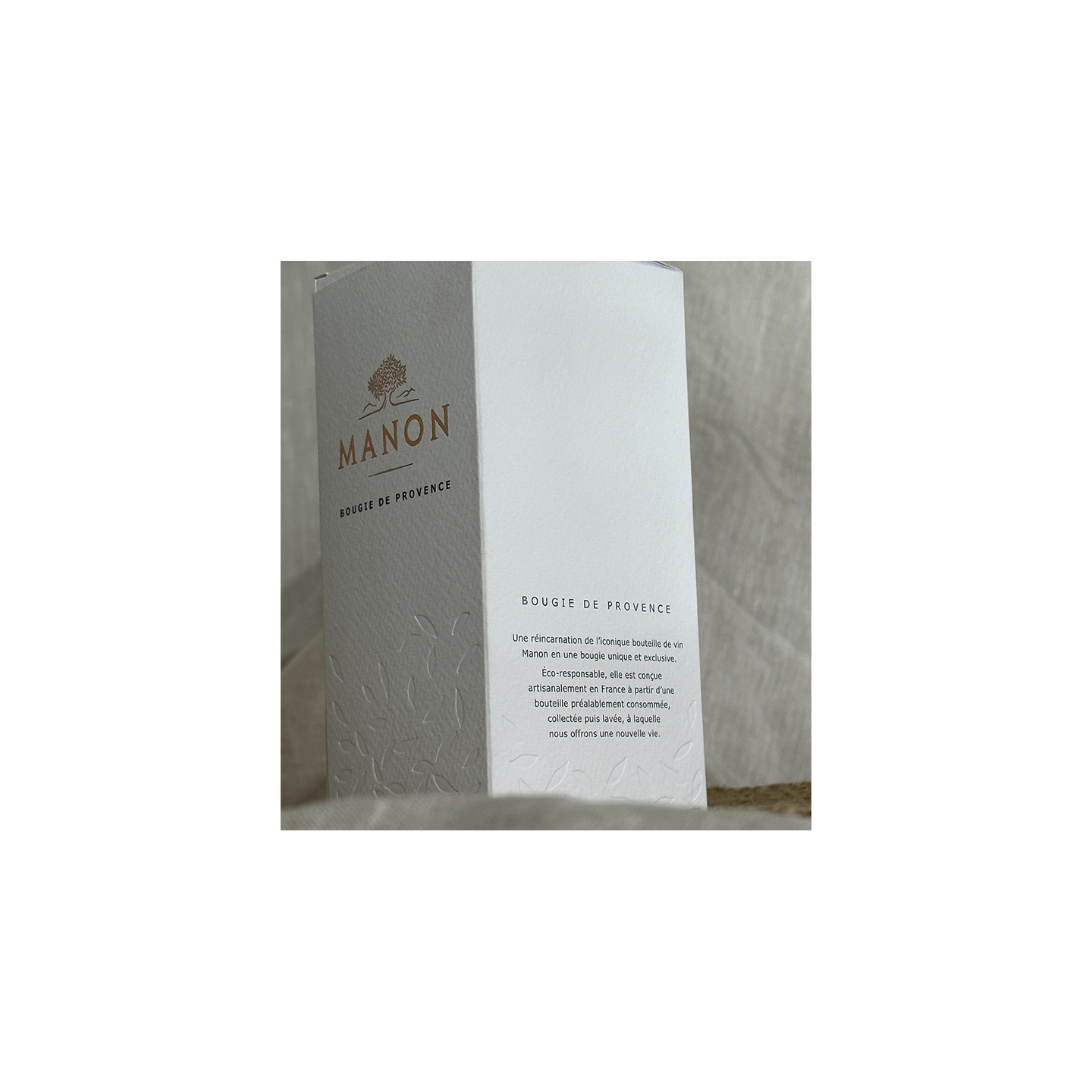 Bougie personnalisée Manon  35,00 €