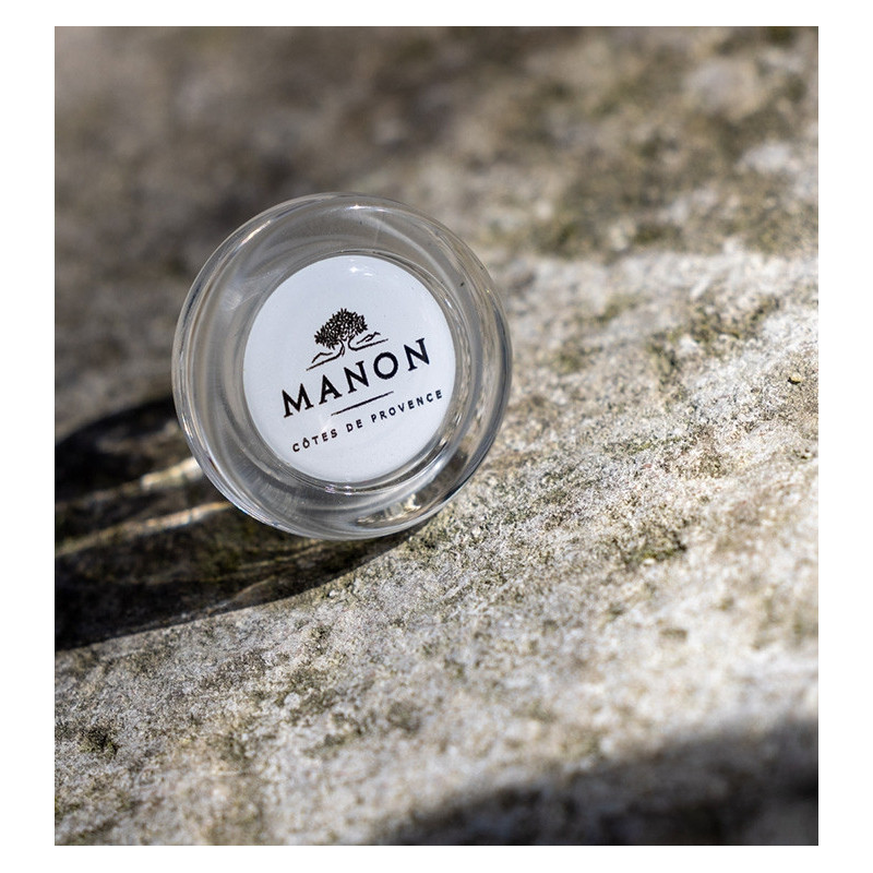 Bouchon en verre personnalisé Manon  2,50 €