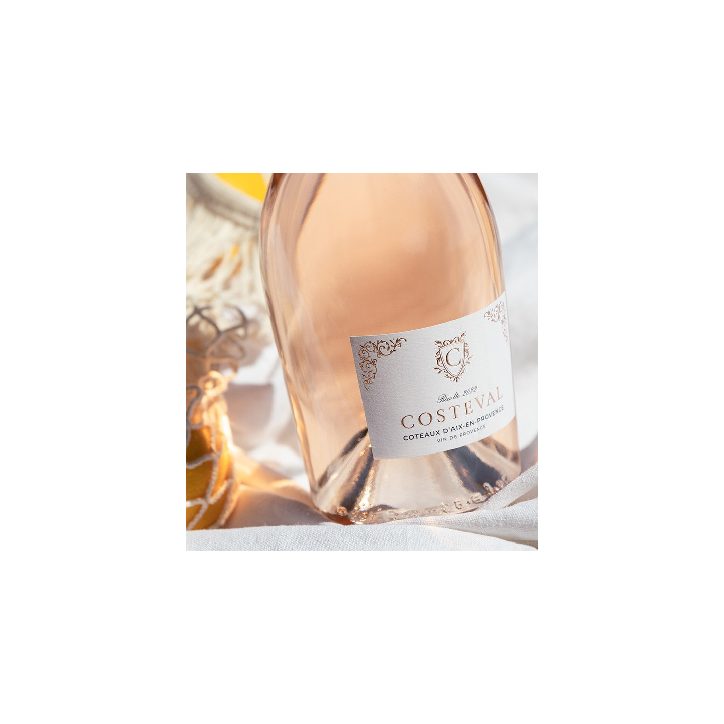 Costeval - AOP Côteaux d'Aix en Provence Rosé  9,50 €