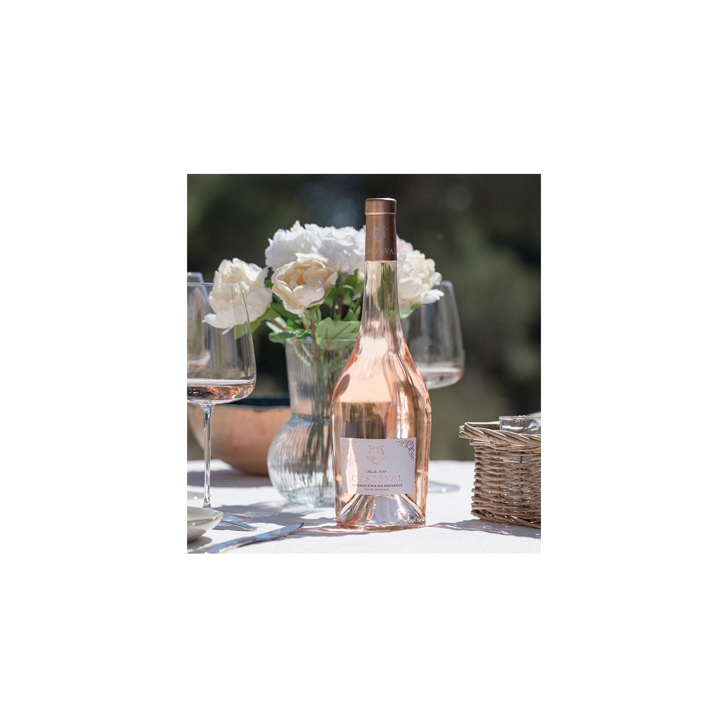 Costeval - AOP Côteaux d'Aix en Provence Rosé  9,50 €